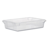 Rubbermaid® Commercial Food/Tote Boxes, 8.5 gal, 26 x 18 x 6, Clear, Plastic (RCP3308CLE) Each