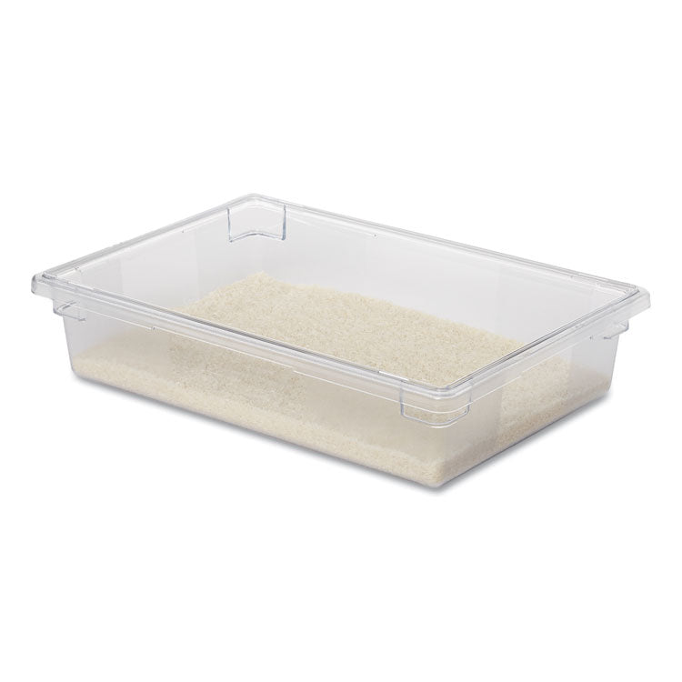 Rubbermaid® Commercial Food/Tote Boxes, 8.5 gal, 26 x 18 x 6, Clear, Plastic (RCP3308CLE) Each