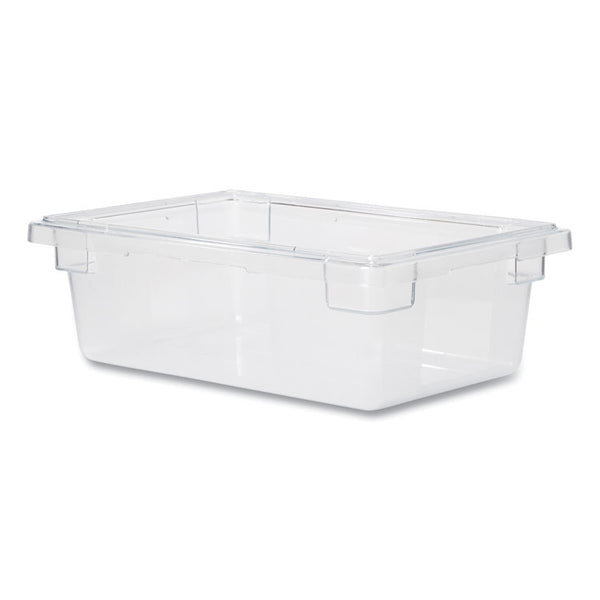 Rubbermaid® Commercial Food/Tote Boxes, 3.5 gal, 18 x 12 x 6, Clear, Plastic (RCP3309CLE)