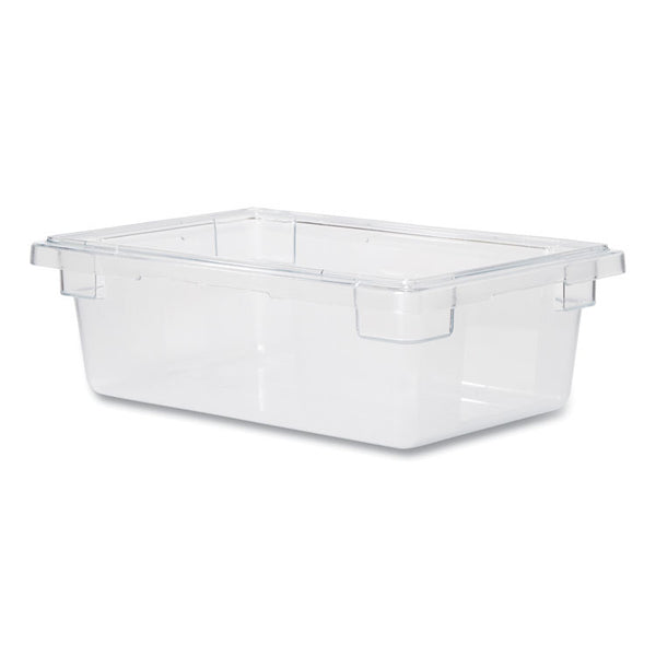 Rubbermaid® Commercial Food/Tote Boxes, 3.5 gal, 18 x 12 x 6, Clear, Plastic (RCP3309CLE) Each