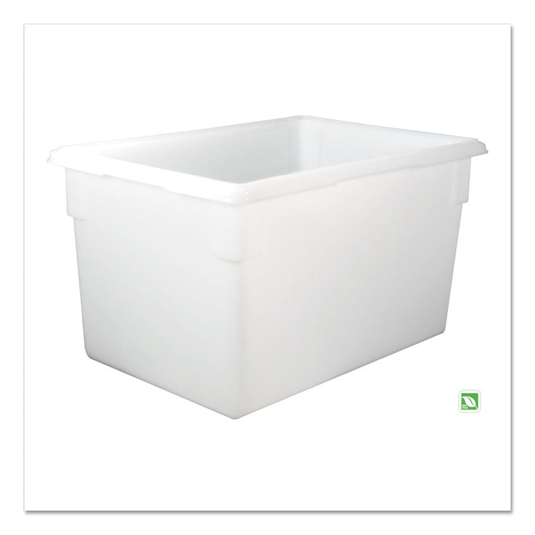 Rubbermaid® Commercial Food/Tote Boxes, 21.5 gal, 26 x 18 x 15, White, Plastic (RCP3501WHI) Each