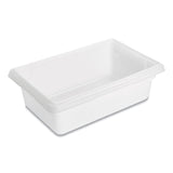 Rubbermaid® Commercial Food/Tote Boxes, 3.5 gal, 18 x 12 x 6, White, Plastic (RCP3509WHI) Each