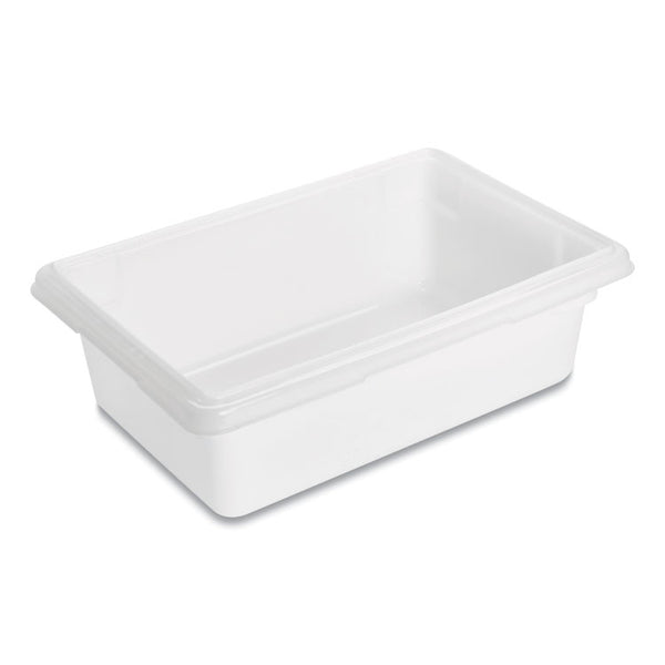 Rubbermaid® Commercial Food/Tote Boxes, 3.5 gal, 18 x 12 x 6, White, Plastic (RCP3509WHI)