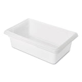 Rubbermaid® Commercial Food/Tote Boxes, 3.5 gal, 18 x 12 x 6, White, Plastic (RCP3509WHI) Each