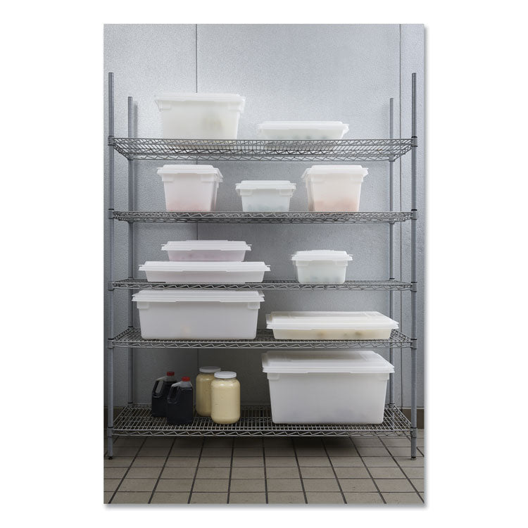 Rubbermaid® Commercial Food/Tote Boxes, 21.5 gal, 26 x 18 x 15, White, Plastic (RCP3501WHI) Each