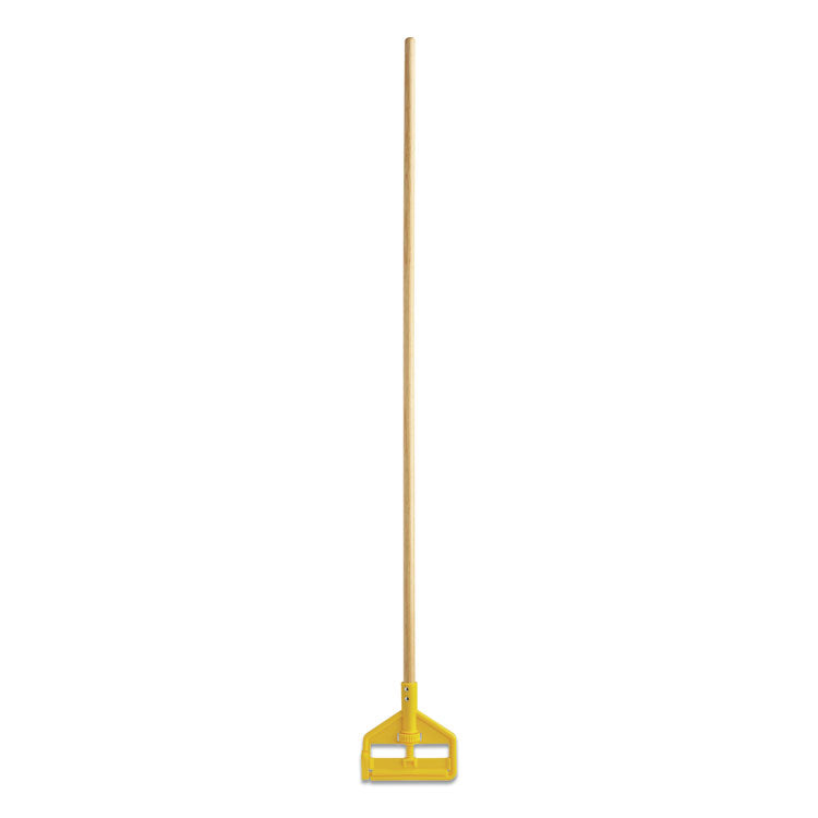 Rubbermaid® Commercial Invader Side-Gate Wood Wet-Mop Handle, 1" dia x 60", Natural (RCPH116)