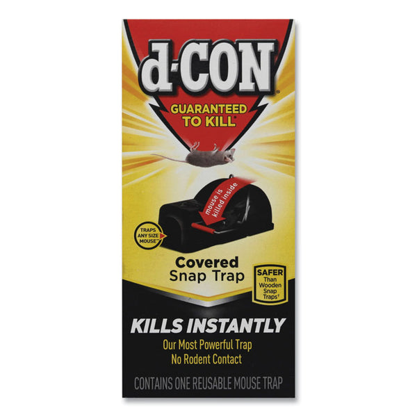 d-CON® Ultra Set Covered Snap Trap, Plastic, 6/Carton (RAC00027)