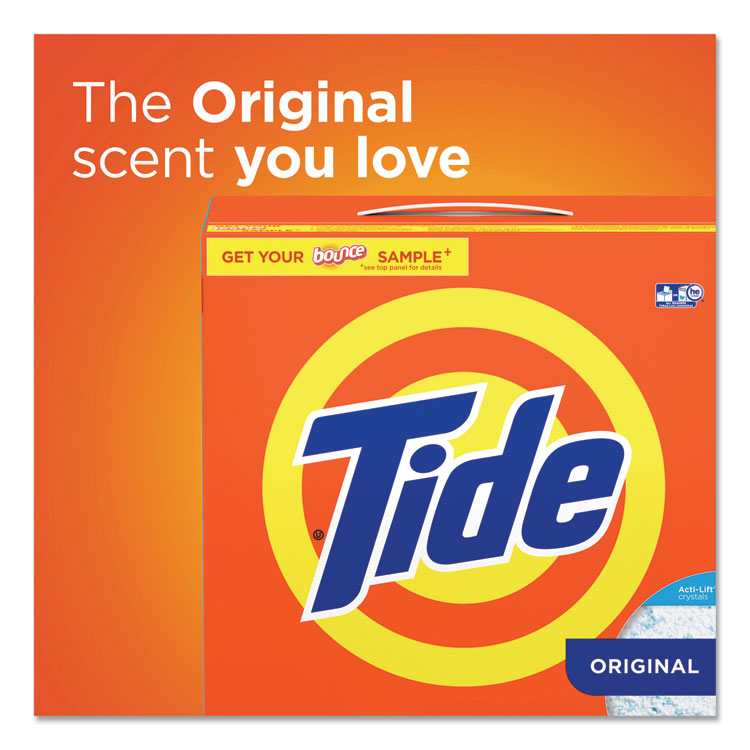 Tide® HE Laundry Detergent, Original Scent, Powder, 95 oz Box, 3/Carton (PGC84997) Case of 3