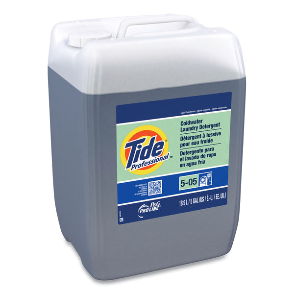 Tide Coldwater Laundry Detergent, Tide Original Scent, 5 gal Closed-Loop Plastic Container (PPL70674) Each