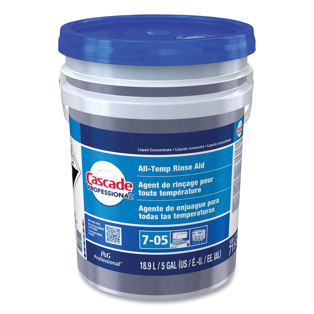 Temp Rinse Cascade Professional™ All-Temp Rinse Aid, Unscented, 5 gal (PPL71191 ...