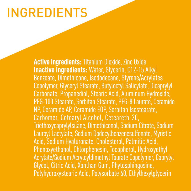 CeraVe® Hydrating Mineral Sunscreen Sunscreen SPF 50 Lotion 5 oz. Tube (1253473_EA) 1/EA