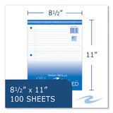 Roaring Spring® Notebook Filler Paper, 3-Hole, 8.5 x 11, College Rule, 100/Pack (ROA83911) Pack of 100