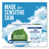 Seventh Generation® Natural Fabric Softener Sheets, Unscented, 80 Sheets/Box (SEV44930EA) Each