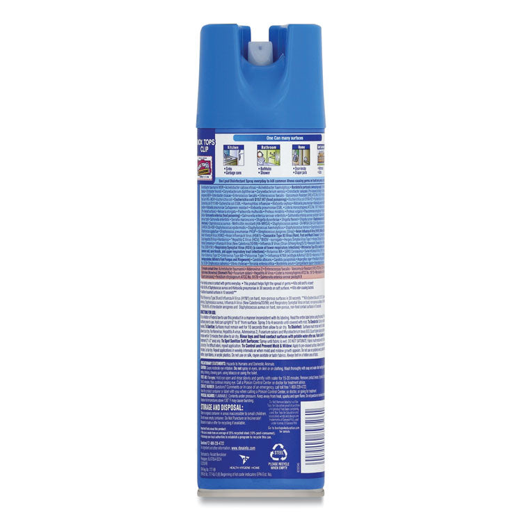 LYSOL® Brand Disinfectant Spray, Spring Waterfall Scent, 19 oz Aerosol Spray (RAC79326)