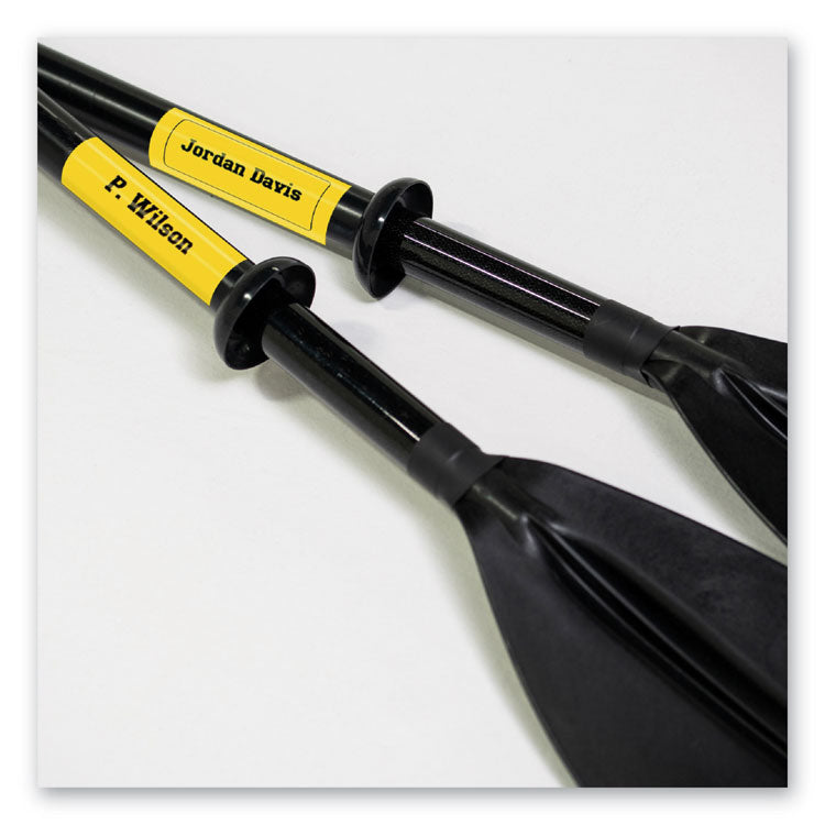 Brother P-Touch® TZe Extra-Strength Adhesive Laminated Labeling Tape, 0.94" x 26.2 ft, Black on Yellow (BRTTZES651) Each
