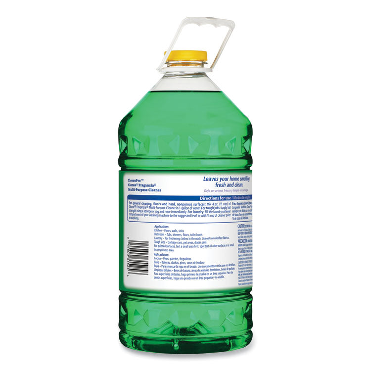 Clorox® Fraganzia Multi-Purpose Cleaner, Forest Dew Scent, 175 oz Bottle, 3/Carton (CLO31525)