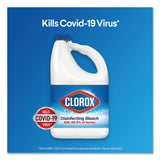 Clorox® Regular Bleach with CloroMax Technology, 81 oz Bottle, 6/Carton (CLO32263)