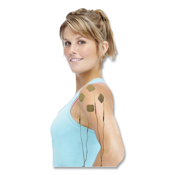 FabStim® Self-Adhesive Electrodes, 2 x 5 Rectangle, 40/Pack (FAE13129310) Pack of 40