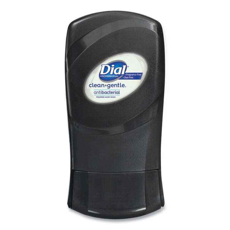 Dial® Professional Clean+Gentle Antibacterial Foaming Hand Wash Refill for FIT Manual Dispenser, Fragrance Free, 1.2 L, 3/Carton (DIA32100CT)