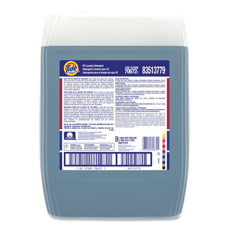 Tide SC Laundry Detergent, 5 gal Closed-Loop Container (PPL70672) Each