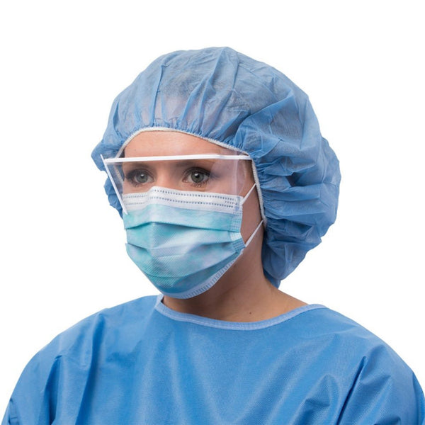 Cardinal Health™ Procedure Mask Anti-fog Foam ASTM Level 3 Earloops One Size Fits Most (296229_BX) 50/BX