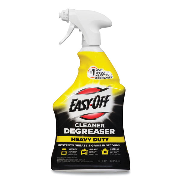 EASY-OFF® Heavy Duty Cleaner Degreaser, 32 oz Spray Bottle (RAC99624EA) Each
