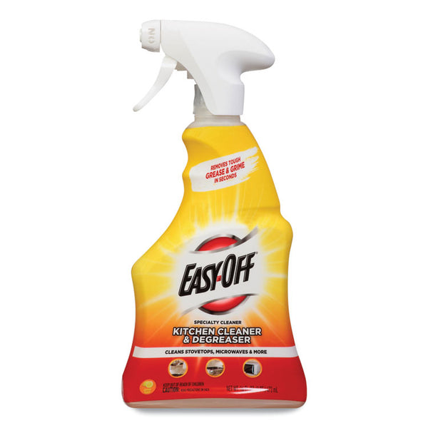 EASY-OFF® Kitchen Degreaser, Lemon Scent, 16 oz Spray Bottle (RAC97024EA) Each