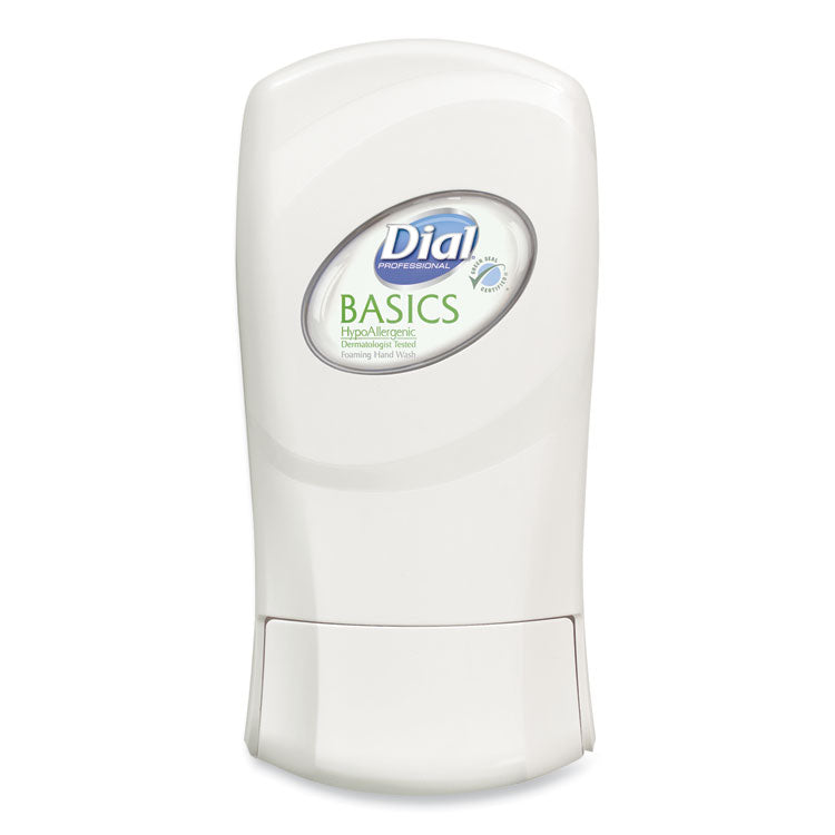 Dial® Professional Basics Hypoallergenic Foaming Hand Wash Refill for FIT Manual Dispenser, Honeysuckle, 1.2 L (DIA16714EA)