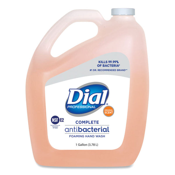 Dial® Professional Antibacterial Foaming Hand Wash, Original, 1 gal (DIA99795)