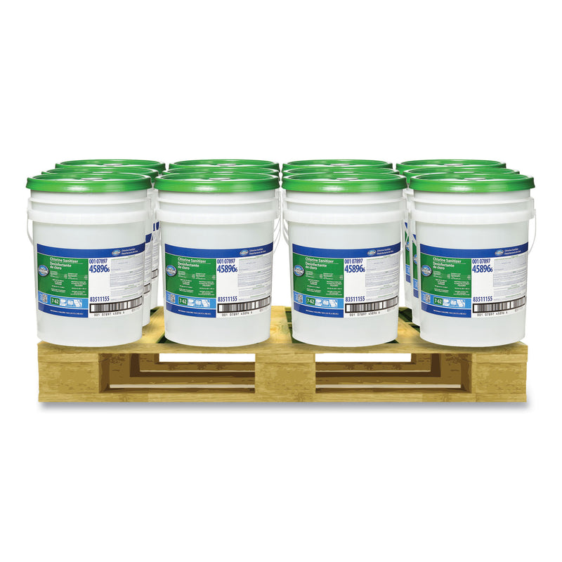 Luster Professional Liquid Chlorine Sanitizer, Chlorine Scent, 5 gal Pail (PPL45896) Each