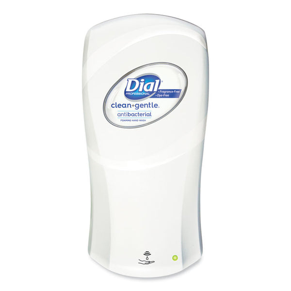 Dial® Professional Clean+Gentle Antibacterial Foaming Hand Wash Refill for FIT Touch Free Dispenser, Fragrance Free, 1 L, 3/Carton (DIA32106CT)