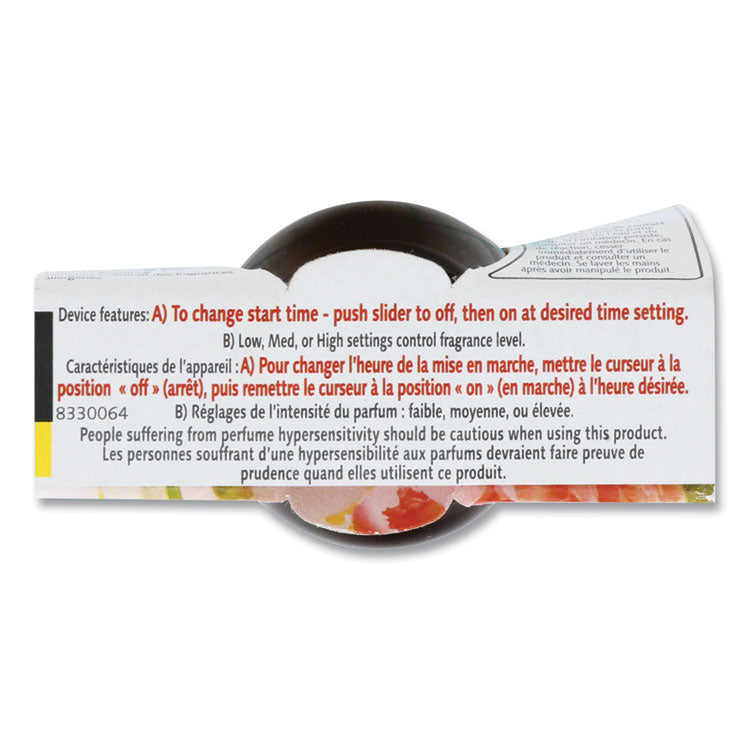 Air Wick® Essential Mist Refill, Peony and Jasmine, 0.67 oz Bottle, 6/Carton (RAC98555) Case of 6