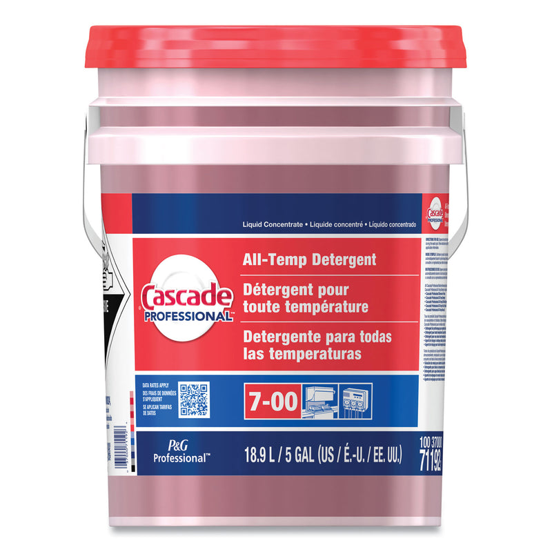 Cascade Professional™ All-Temp Detergent, Unscented, 5 gal (PPL71192) Each