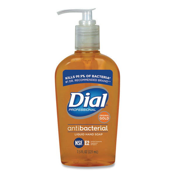 Dial® Professional Gold Antibacterial Liquid Hand Soap, Floral, 7.5 oz Pump (DIA84014EA) Each