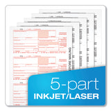 TOPS™ Five-Part 1099-NEC Tax Forms, Fiscal Year: 2023, Five-Part Carbonless, 8.5 x 3.5, 3 Forms/Sheet, 50 Forms Total (TOP22993NEC) Case Of 300