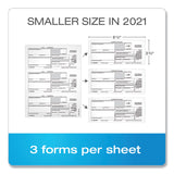 TOPS™ Five-Part 1099-NEC Tax Forms, Fiscal Year: 2023, Five-Part Carbonless, 8.5 x 3.5, 3 Forms/Sheet, 50 Forms Total (TOP22993NEC) Case Of 300