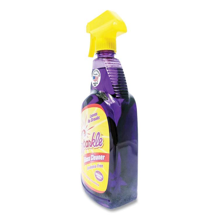 Sparkle Glass Cleaner, 33.8 oz Spray Bottle (FUN20345)