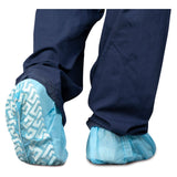 Dukal Shoe Cover One Size Fits Most Shoe High Nonskid Sole Blue NonSterile (1165638_CS) 1000/CS