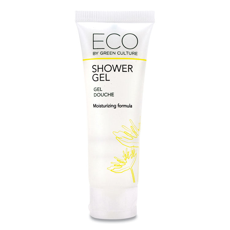 Eco By Green Culture Shower Gel, Clean Scent, 30mL, 288/Carton (OGFSGEGCT) Case of 288