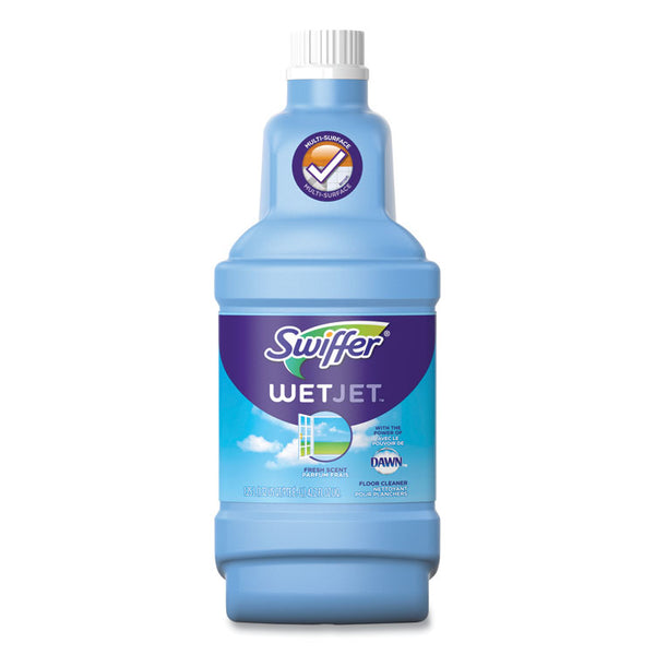 Swiffer® WetJet System Cleaning-Solution Refill, Fresh Scent, 1.25 L Bottle (PGC77810EA)
