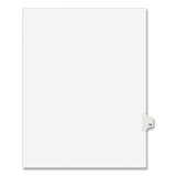Avery® Preprinted Legal Exhibit Side Tab Index Dividers, Avery Style, 10-Tab, 19, 11 x 8.5, White, 25/Pack, (1019) (AVE01019)