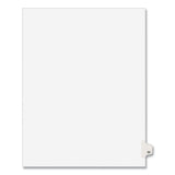 Avery&reg; Preprinted Legal Exhibit Side Tab Index Dividers, Avery Style, 10-Tab, 24, 11 x 8.5, White, 25/Pack (AVE01024) Pack of 25