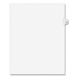 Avery® Preprinted Legal Exhibit Side Tab Index Dividers, Avery Style, 10-Tab, 31, 11 x 8.5, White, 25/Pack, (1031) (AVE01031)