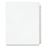 Avery® Preprinted Legal Exhibit Side Tab Index Dividers, Avery Style, 25-Tab, 126 to 150, 11 x 8.5, White, 1 Set, (1335) (AVE01335)