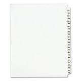 Avery® Preprinted Legal Exhibit Side Tab Index Dividers, Avery Style, 25-Tab, 351 to 375, 11 x 8.5, White, 1 Set, (1344) (AVE01344)