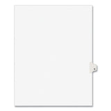 Avery® Preprinted Legal Exhibit Side Tab Index Dividers, Avery Style, 26-Tab, Q, 11 x 8.5, White, 25/Pack, (1417) (AVE01417)