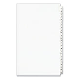 Avery® Preprinted Legal Exhibit Side Tab Index Dividers, Avery Style, 25-Tab, 1 to 25, 14 x 8.5, White, 1 Set, (1430) (AVE01430)