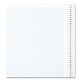 National® Engineering and Science Notebook, Quadrille Rule (10 sq/in), White Cover, (60) 11 x 8.5 Sheets (RED33610)