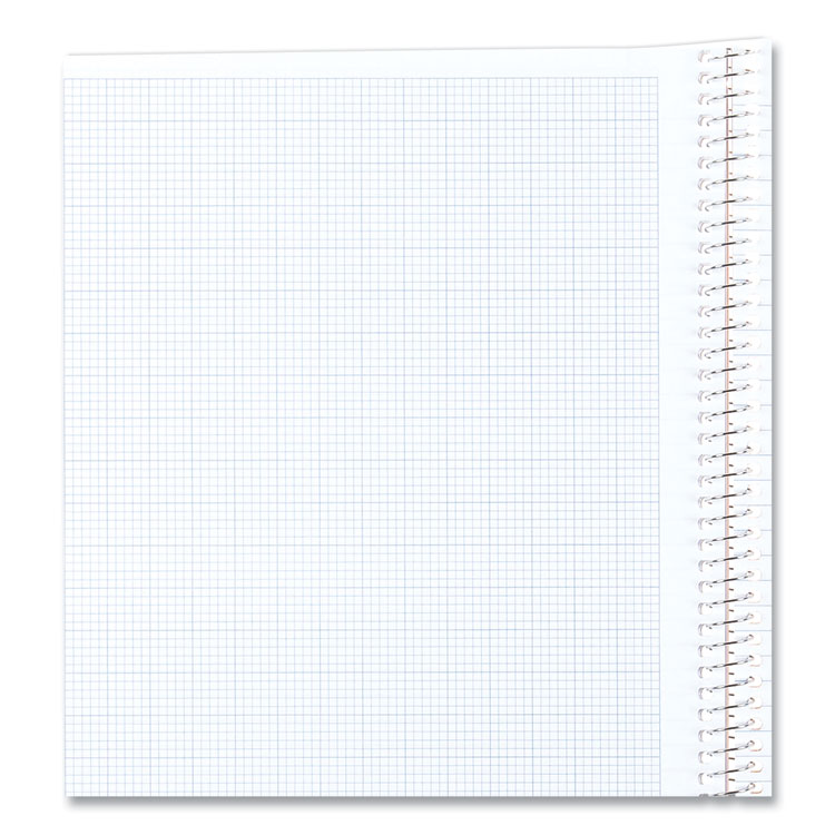 National® Engineering and Science Notebook, Quadrille Rule (10 sq/in), White Cover, (60) 11 x 8.5 Sheets (RED33610)