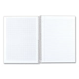 National® Engineering and Science Notebook, Quadrille Rule (10 sq/in), White Cover, (60) 11 x 8.5 Sheets (RED33610)